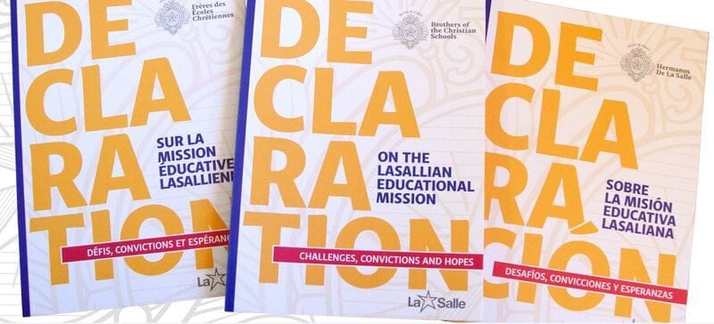 DECLARATION ON THE LASALLIAN EDUCATIONAL MISSION DECLARATION ON THE LASALLIAN EDUCATIONAL MISSION